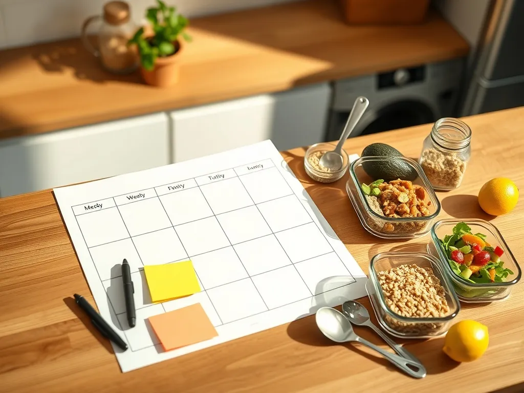 Jak zaplanować posiłki na tydzień?