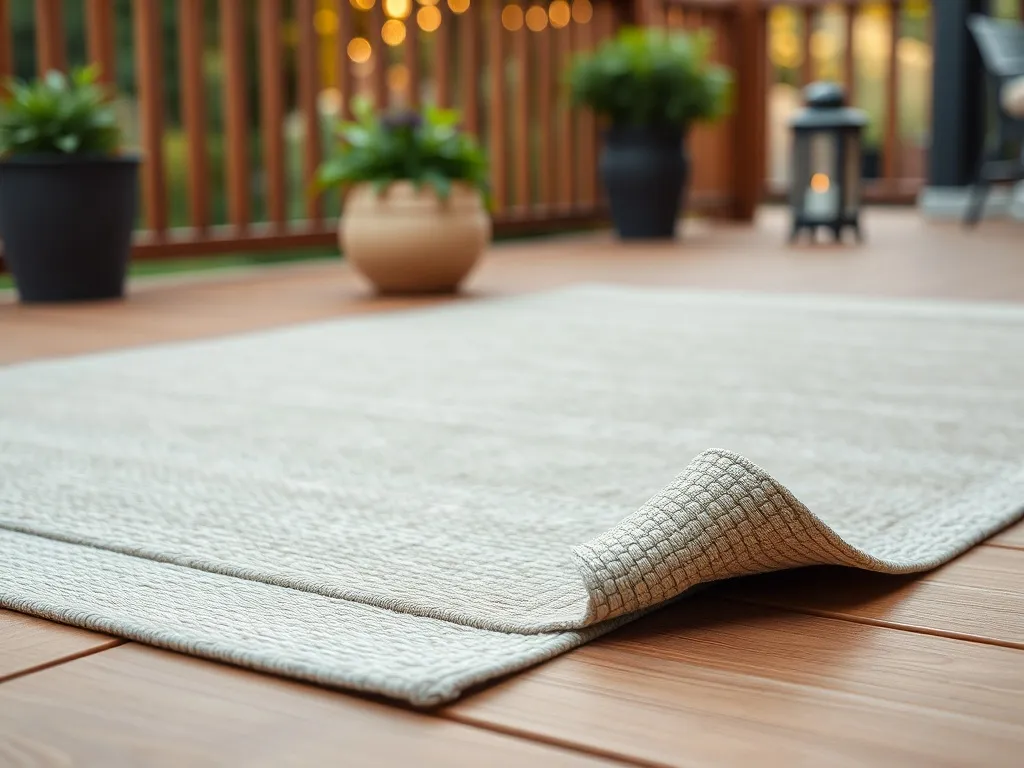 Jaki dywan na taras? Wybór materiału i praktyczne porady